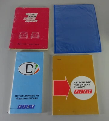 Cartella + Manuale D'uso / Libro Fiat 500 / 500 L Aggiornato 05/1970 - Immagine 1 di 4