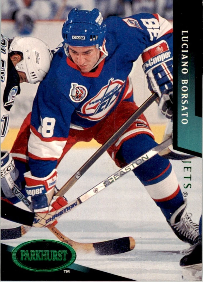 1993-94 PARKHURST LUCIANO BORSATO WINNIPEG JETS #501 - Image 1 of 2