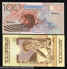 Seychelles 100 Rupees P27 1980 Low Serial # Fish Unc Africa Money Bill Bank Note