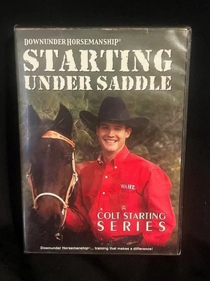 2003 Clinton Anderson Downunder Horsemanship DVD Starting Under Saddle Parts 1-4 - Image 1 of 4