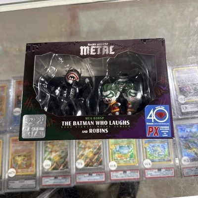 Dark Knights Metal - Batman + Robin Minions MEA 030SP PX Juego Exclusivo Foto 1 de 4