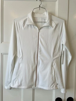 LAYER 8 Perfect Petal Jacket - New with Tags - White Women's Size L Large - Image 1 of 4