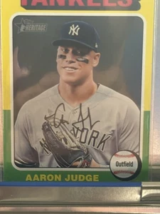 2024 Topps Heritage #112e Aaron Judge - Picture 1 of 2