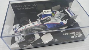 MIN400070110 Minichamps BMW Sauber F1.07 S. Vettel USA GP 2007 1/43 - Picture 1 of 2