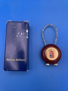 Military Keychain Marina Militare Royal Italian Navy Marine Coat of Arms RARE - Picture 1 of 8