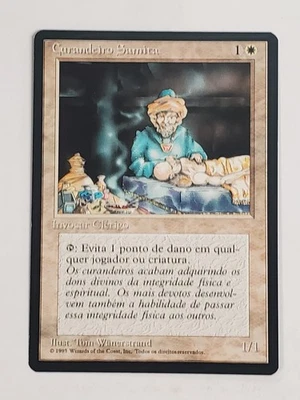 MTG Samite Healer (Portugese 4th Edition (BB)/White/C) - BGM - Image 1 of 2