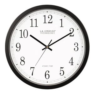 La Crosse Technology Wall Clock, Plastic, 14-inch Dia. (WT-3143A) (WT-3143A-INT) - Picture 1 of 6