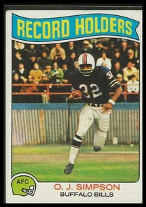 1975 Topps 355 O.J. Simpson VG - Bild 1 von 2