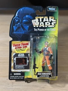 NEW Star Wars The Power of the Force BIGGS DARKLIGHTER POTF Freeze Frame 1997 - Picture 1 of 7