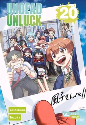 CARLSEN VERLAG GMBH Undead Unluck Band 20 ( Deutsche Ausgabe ) Carlsen Manga