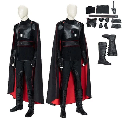 Star Wars The Mandalorian Moff Gideon Para Hombres Halloween Juegos con disfraces Disfraz Traje Foto 1 de 4