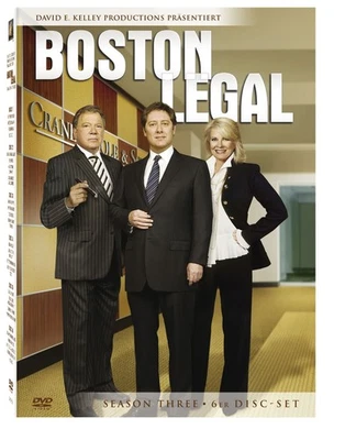 Boston Legal Season 3 auf 6 DVDs - Bild 1 von 4