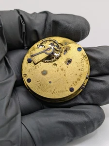 Rotherhams London Taschenuhrwerk London lose Unruh für Teile 41mm - Bild 1 von 16
