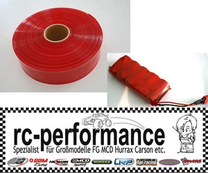 Schrumpfschlauch 1 Meter Rot für Akku Packs Empfängerakkus etc. FG HPI Carson - Bild 1 von 1