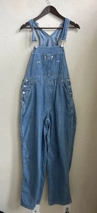 Vintage Y2K Old Navy Denim Overalls M Carpenter Baggy Straight Grunge Coveralls - Picture 1 of 8