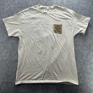 Vintage y2k Will Golf 4 Food Shirt Herren Large lustig Golf SS Baum hergestellt in den USA 90er - Bild 1 von 16