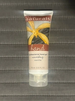 Avon Naturals Hand Nourishing Vanilla Hand Gel 2.5oz 75% Full - Image 1 of 2