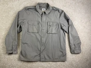Juicy Couture Button Up Hemd Herren XXL Taschen Great To Be Alive Print grau - Bild 1 von 17
