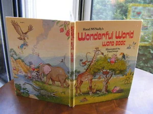 Rand McNally's Wonderful World Word Book Hutchings  - Picture 1 of 7