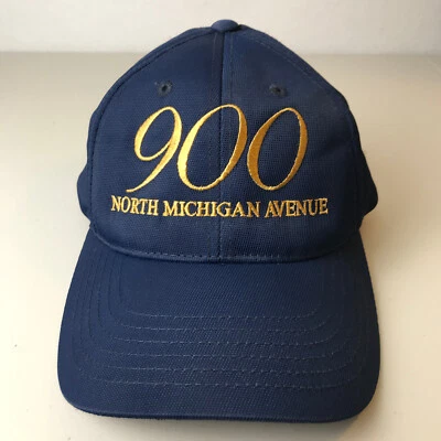 Vintage 900 North Michigan Avenue Hat Cap 90's Magnificent Mile Shops Chicago — 第 1/4 张图片