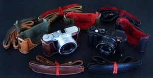 LUIGI CASE for LEICA D-Lux7+109,BUILT-IN-GRIP,REAR DOOR,STRAP,UPS,WHICH COLOR? - Picture 1 of 12