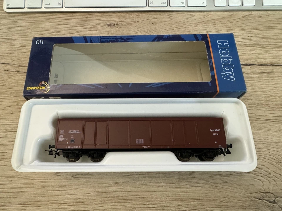 Mehano H0 T630 Carro De Carga EAOS De La DB En OVP En Excelente Estado - Imagen 1 de 1