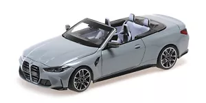 Minichamps 1:18 BMW M4 CABRIOLET GREY METALLIC 2020 Modelo - 110021032 - Imagen 1 de 4