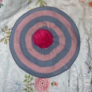 Mini Boden Hat (beret) age 7-10yrs With Pom Pom Bobble  - Picture 1 of 8