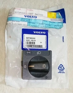 VOLVO HEADLIGHT DIMMER CONTROL LIGHT SWITCH EXC! Pt# 30739333 Prod #1621584-001 - Picture 1 of 3