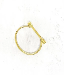 Gold Lock Designer inspiriertes Armband  - Bild 1 von 4