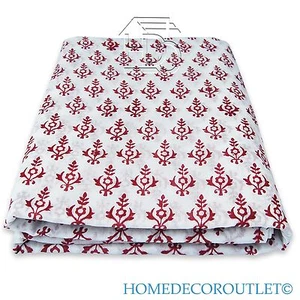 Hand Block Printed Running Cotton Fabric Jaipuri print Floral Fabric 10 Yards - Picture 1 of 5