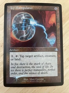 MTG Icy Manipulator Dominaria Remastered #380 Retro Frame FOIL Uncommon NM/M - Picture 1 of 1