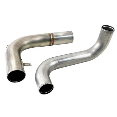 For Peterbilt 379 Stainless Steel Cat C15 C16 3406E Upper & Lower Coolant Tubes - Imagem 1 de 4