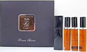 Franck Boclet Vanille 4 x 20 ml EDP / Eau de Parfum Spray Set refill/refillable