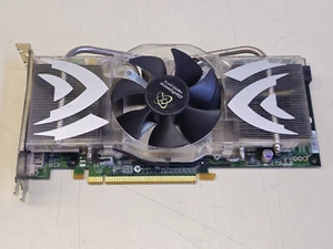 XFX GeForce 7900 GTX 675M 512MB PCIe PV-T71F-YHE9 HDCP 2xDVI-I TV-OUT TESTED - Picture 1 of 8