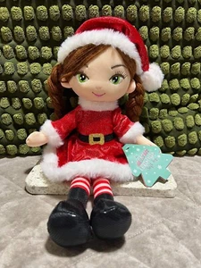 The Caed Factory The Greatest Christmas Girl Rag Doll Mrs Clause 13” BTWT Gift - Picture 1 of 10