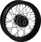 Drag Black Laced 40 Spoke 16x3 Rr Wheel Assembly Sportster 1200 Super Low 14-17