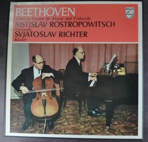 MSTISLAV ROSTROPOWITSCH SVJATOSLAV RICHTER LP 835 182/83 PHILIPS HOLLAND MINT - Picture 1 of 3
