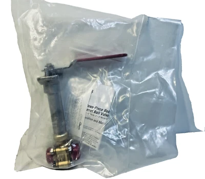 Flowserve Worcester 1/2" C4416 PMSE Cryogenic 3-Pc Ext Bonnet Ball Valve Sealed - Image 1 of 4