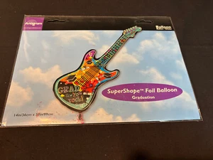 Anagram Grad You Rock Guitar Helium Balloon Party Decoration Refillable - Picture 1 of 2