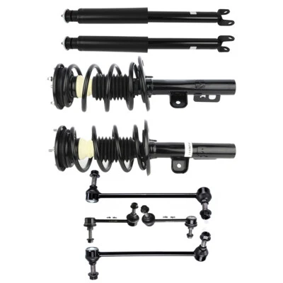 For 2010-2012 Ford Flex Front Strut Assembly Rear Shocks & Sway Bar Kits 8PCS - Image 1 of 4