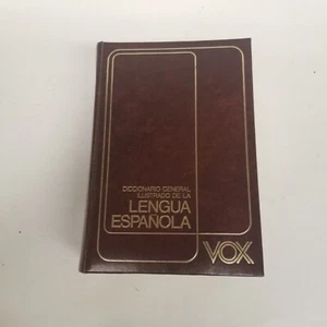 Vintage Hardcover 1983 VOX Diccionario General Ilustrado De La Lengua Espanola - Picture 1 of 10