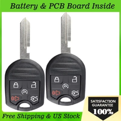 2 Para 2011 2012 2013 2014 2015 Ford Taurus Lincoln MKX Arranque Remoto Llavero Foto 1 de 4