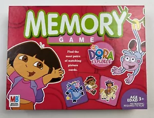 Dora the Explorer Memory Game Card Matching Nick Jr. COMPLETE Milton Bradley - Picture 1 of 9