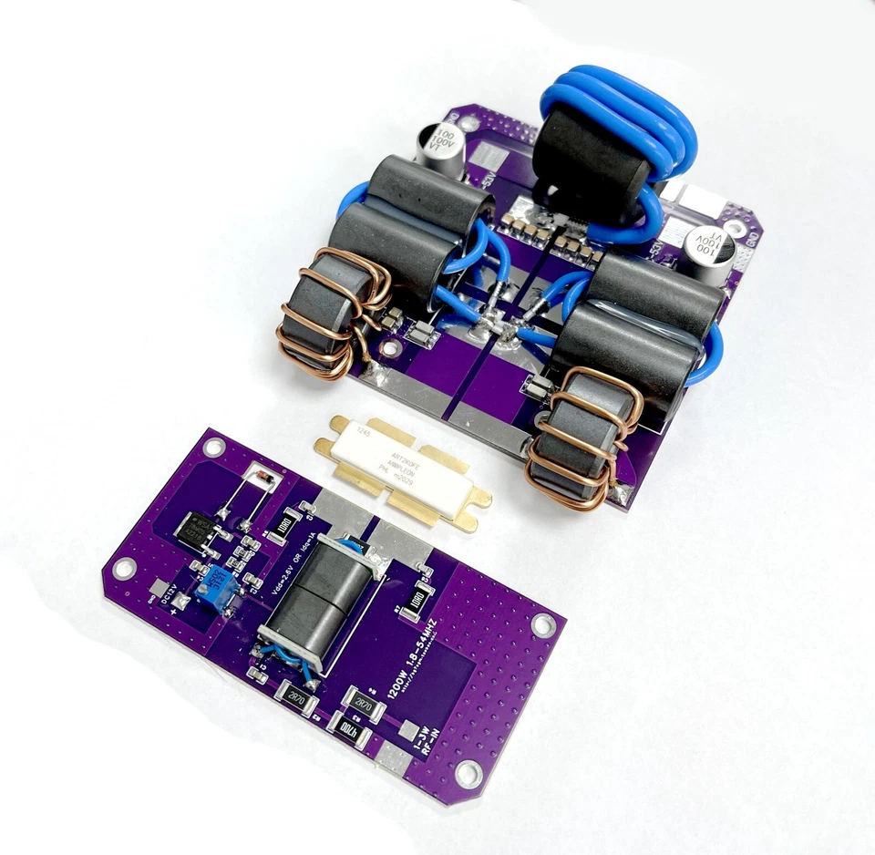 RF LDMOS 2KW HF/6m VERSTÄRKER PLATINE 160-6M ART2K0FE Transistoren konfigurieren Neu - Bild 1 von 4