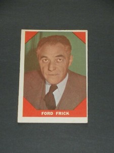 1960 Fleer Ford FRICK, #74, EX