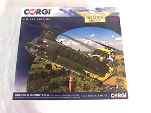 Corgi Aviation 1/72 Boeing Chinook HC.4 ZH777- RAF No. 28 Sqn 100 Years-AA34216 - Picture 1 of 24