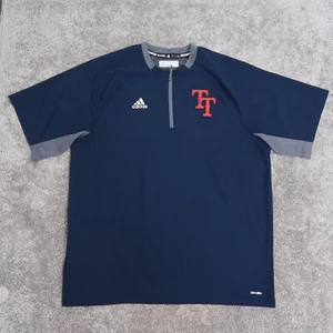 Adidas Mens Fielders XL Choice Collegiate Navy Texas Tech Shirt Performance - Picture 1 of 7