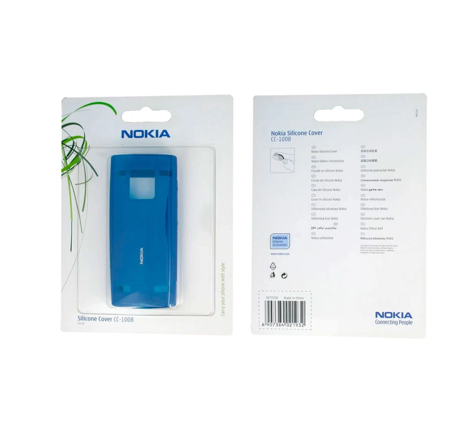 COVER ORIGINALE NOKIA X2 C-1008 BLU - Immagine 1 di 1