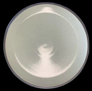 Beautiful Set of 4 DENBY Energy Celadon Charcoal 10 1/2" Dinner Plates - Picture 1 of 4